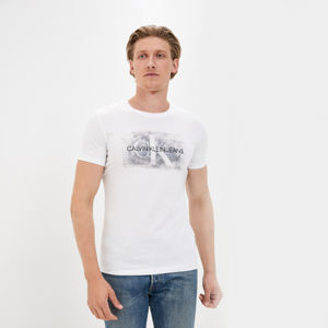 Calvin Klein pánské bílé triko - XL (YAF)
